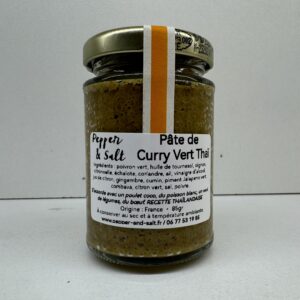 Pâte de Curry Vert