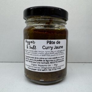 Pâte de Curry jaune