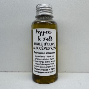 Huile d’olive aux Cèpes