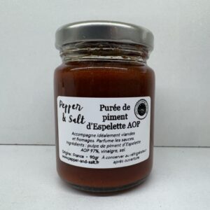 Purée de Piment d’Espelette AOP